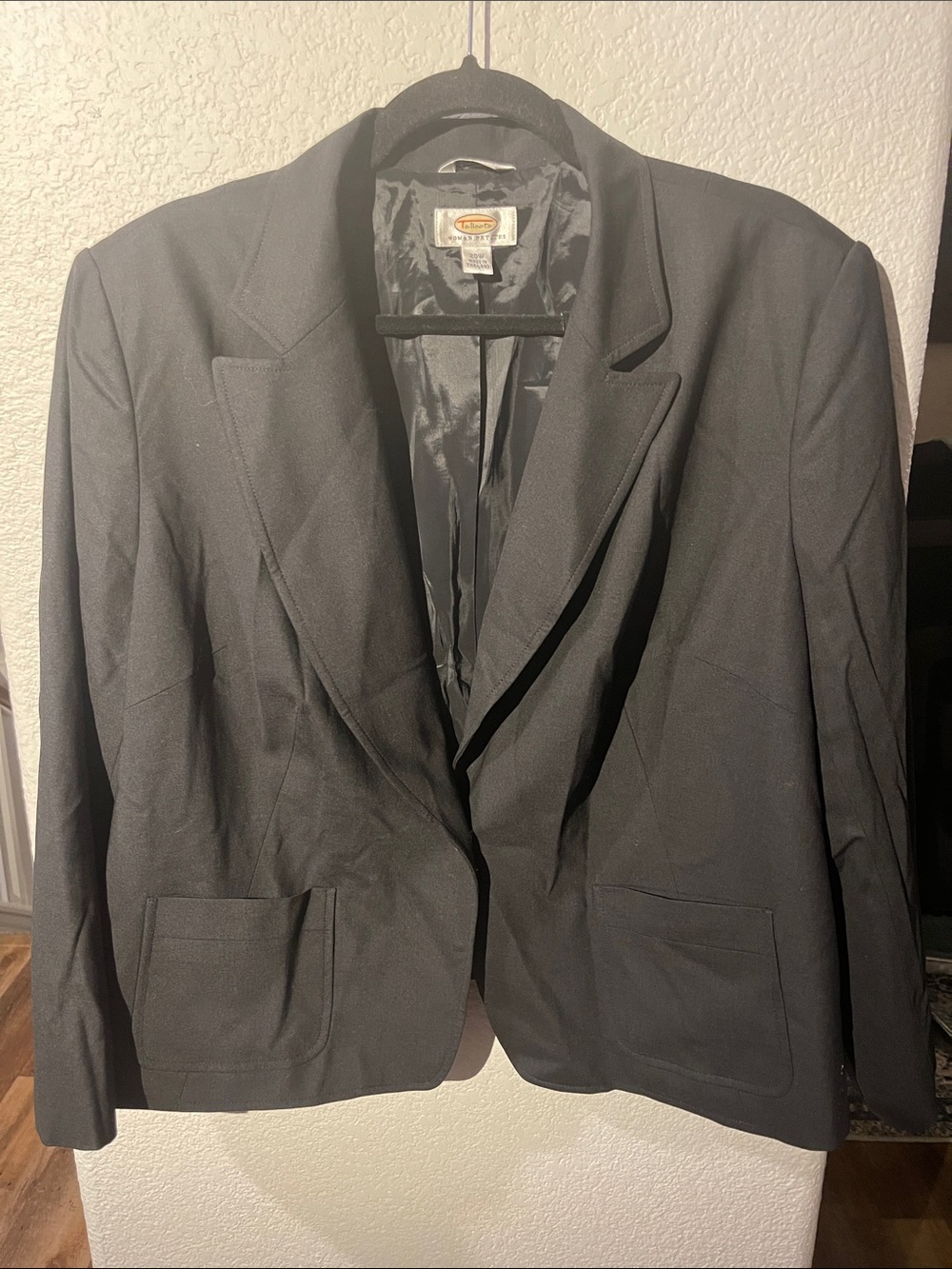 Talbots Black Women's Tailored Blazer 20W